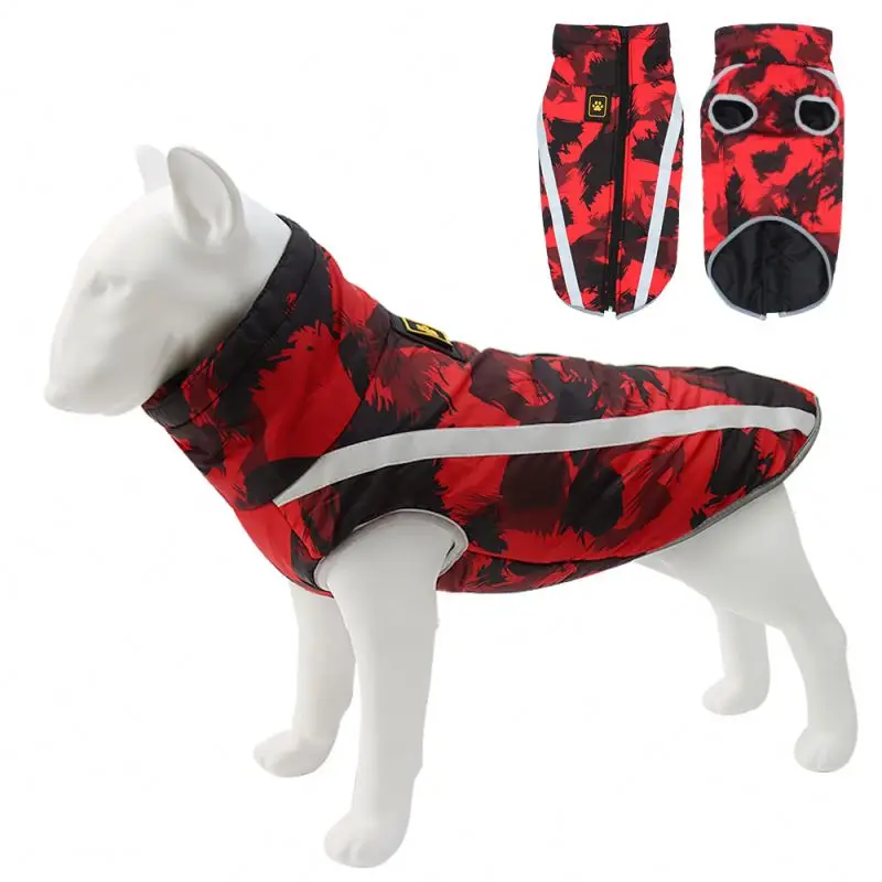 

High Quality Dirty-Resistant Big Dog Winter Costume Fashions Jackets Clothes Pet Clothes