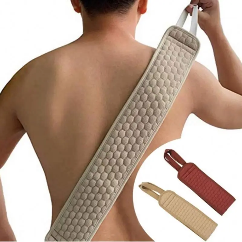 

lengthened back strap bath towel H0Qwr bath towel silica gel scrub towel exfoliating shower belt