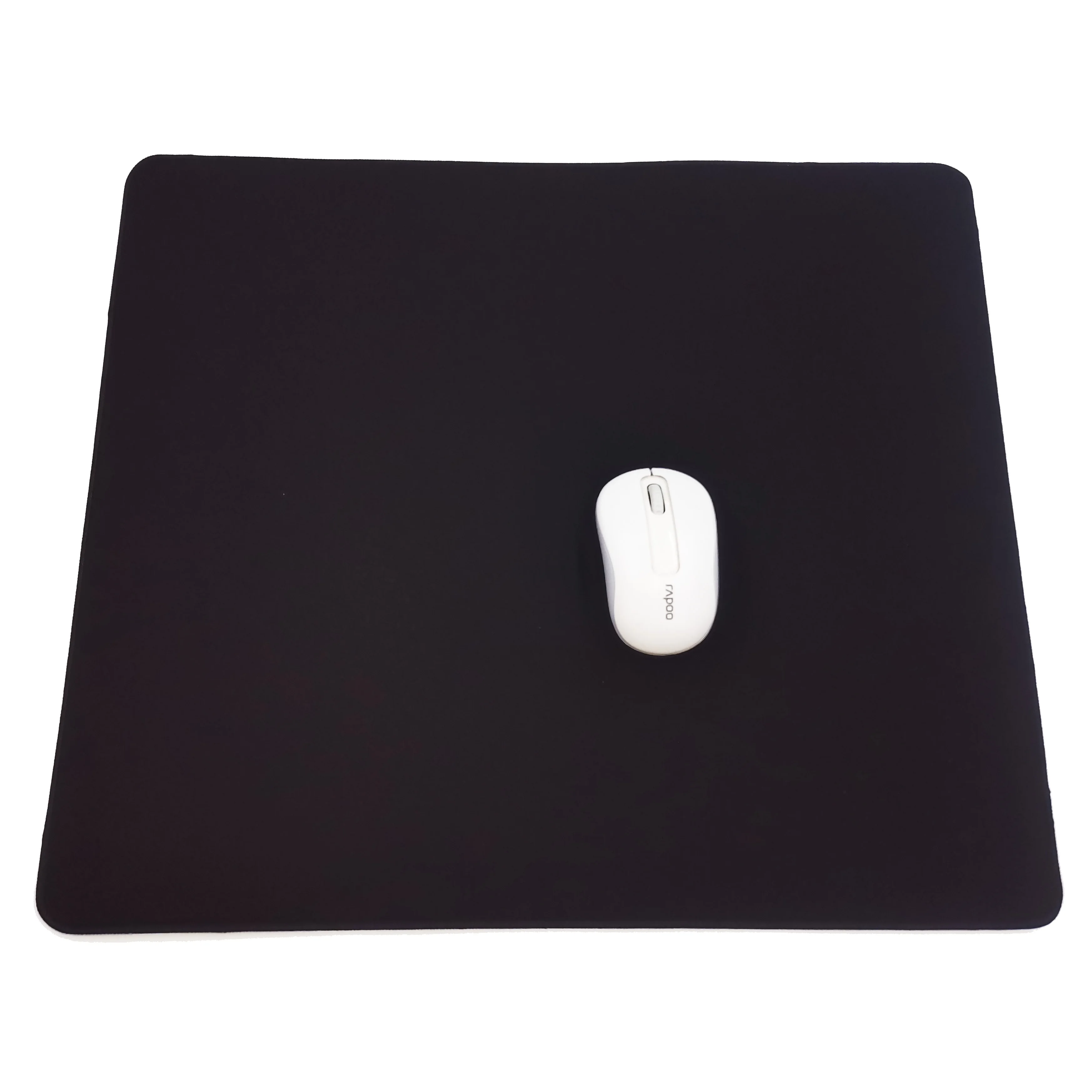 poron PU material super soft Raven gaming mouse pad fine overlocking edge no logo computer gaming mouse mat factory