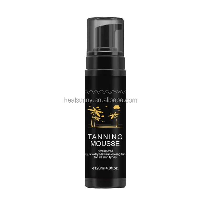 

Private Label Organic Face and Body Fake Tan Foam Dark Tan Self Tanning Mousse