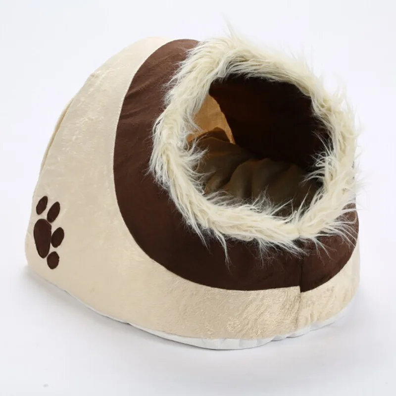 

Cross-border wholesale direct sales leopard print small and medium-sized dog kennel cat kennel dog house dog bed cat bed pet ken