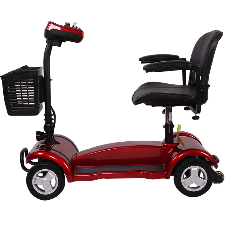 

4 wheels 24V 180w electric powered new mobility handicapped scooter for old people