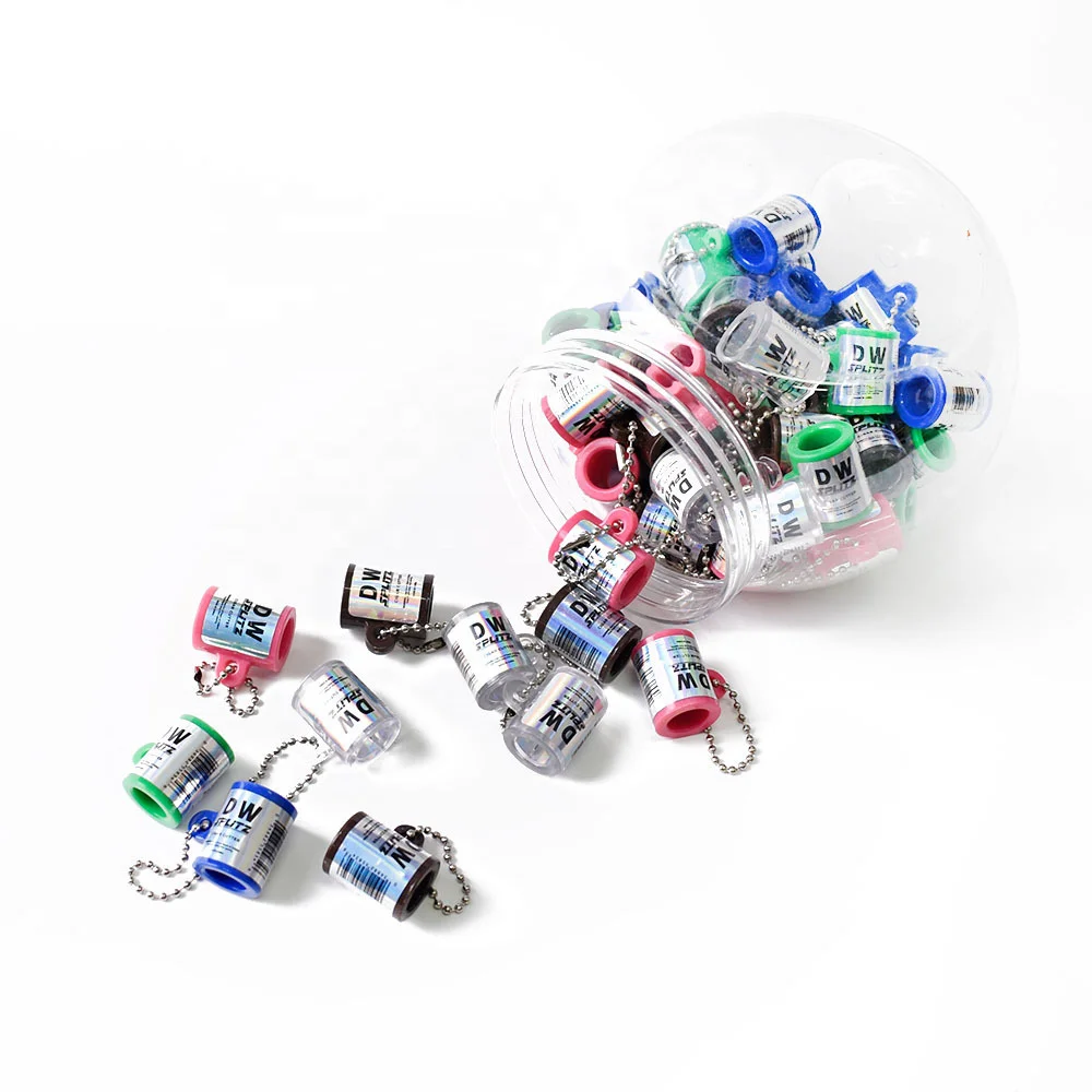 

Wholesale Smoking Accessories Mini Cigarillo Keychain Cigar Cutter Blunt splitters weed accessories, Multi color