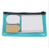 Cute sticky notes memo notepads with zip polybag