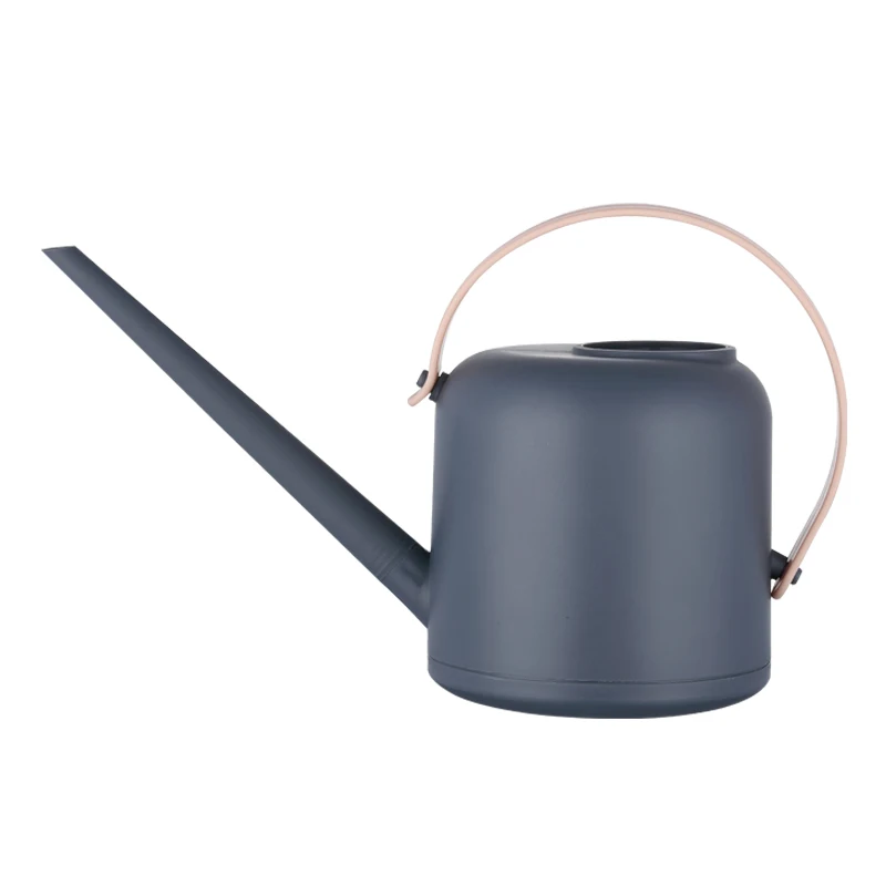 

1.5l Fashion Simple Design Blue Matte Garden Spray Kettle Plastic Watering Cans