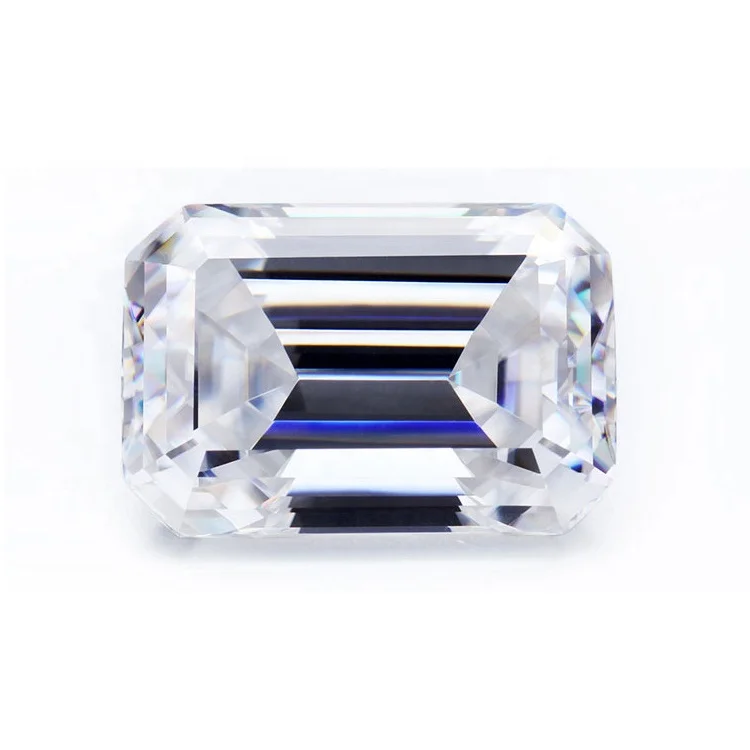

Loose Moissanite emerald shape DVVS1 7*5mm to 14*12mm for high end jewelry