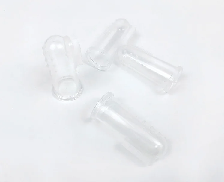 

Wholesale nice price fashion Certification High Quality Silicone Pet Cat Dog Finger Tooth Brush