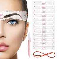 

Eyebrow Stencil Eyebrow Shaper Kit 12 Styles Extremely Elaborate Reusable Eyebrow Template Stencils for A Range Of Face Shape