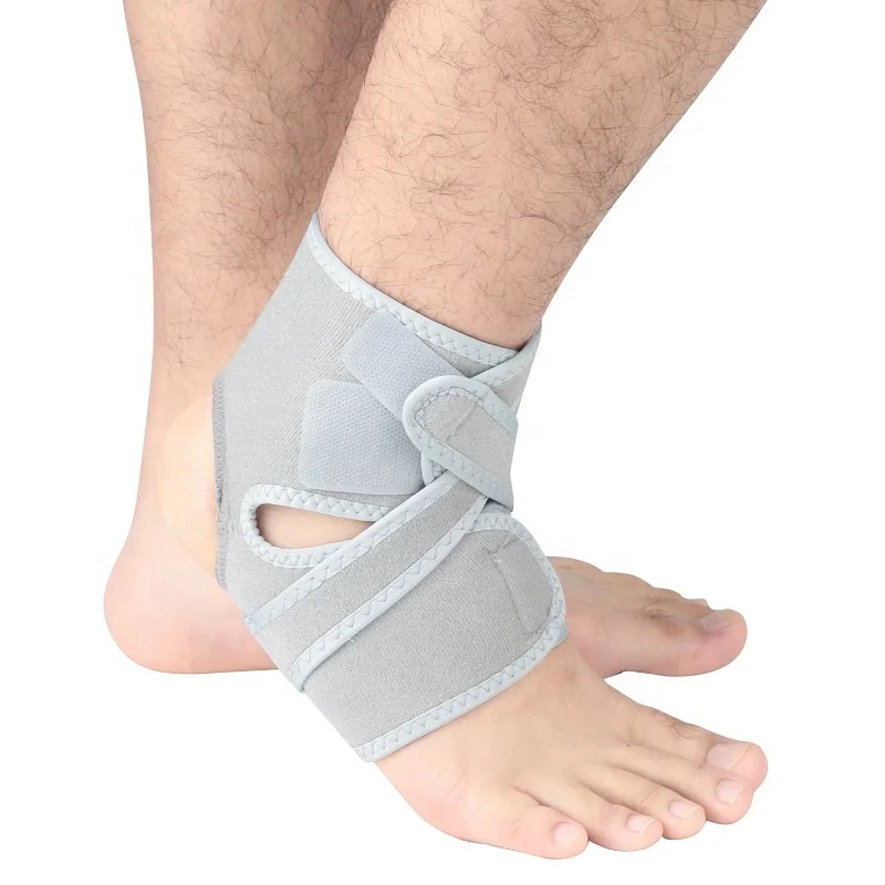 

Double Pressure Ankle Support Brace Compression Sleeve Adjustable Ankle Belt Pad