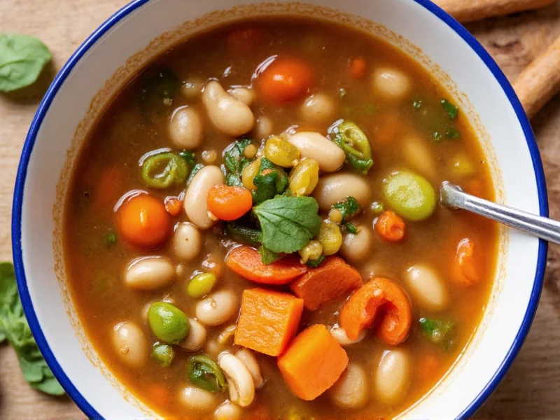 Bean and Veggie Soup: Complete Recipe & Nutrition Guide