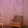 curtain lights decorative string light Chain christmas Fairy Wedding Curtain led decorative light
