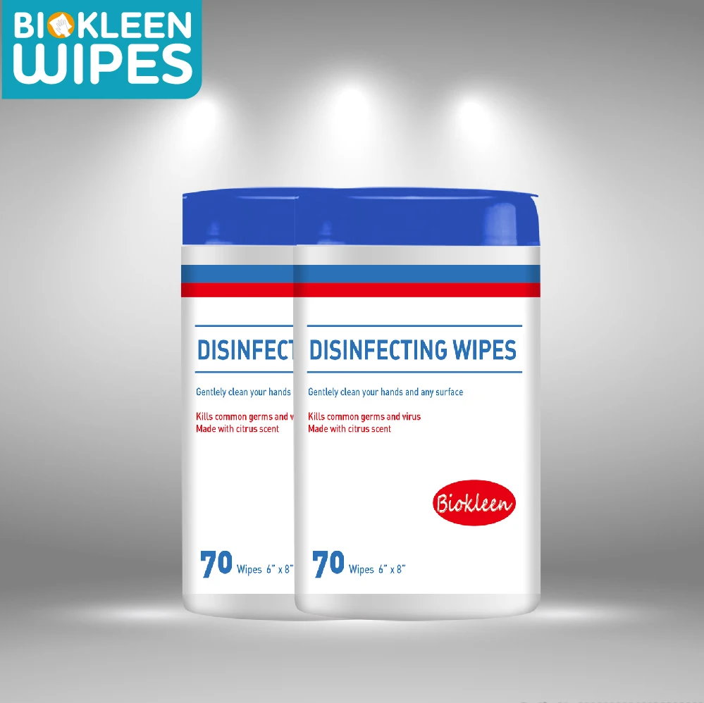 

Biokleen 75% Hand Wet Wipes Disinfection Using In USA, 75ct