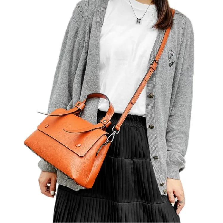 

Fashion Female Private Label Women Luxury Designer Lady Genuine Leather Big Crossbody Hand Bag