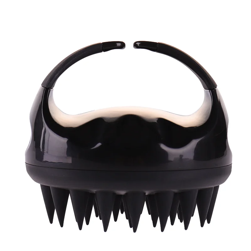 

Lohas Soft Silicone Hair Scalp Shampoo Massager Brush Shampoo Brush Hair Scalp Massage Bristles, Customized color