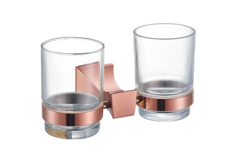Wall Mount Rose Gold Toilet Faucet Shower Set Bathroom Accessories Set