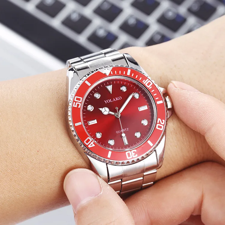 

Men's Watch New Luxury Business Men Waterproof Date Green Dial Watches Fashion Male Clock Wrist Watch Relogio Masculino