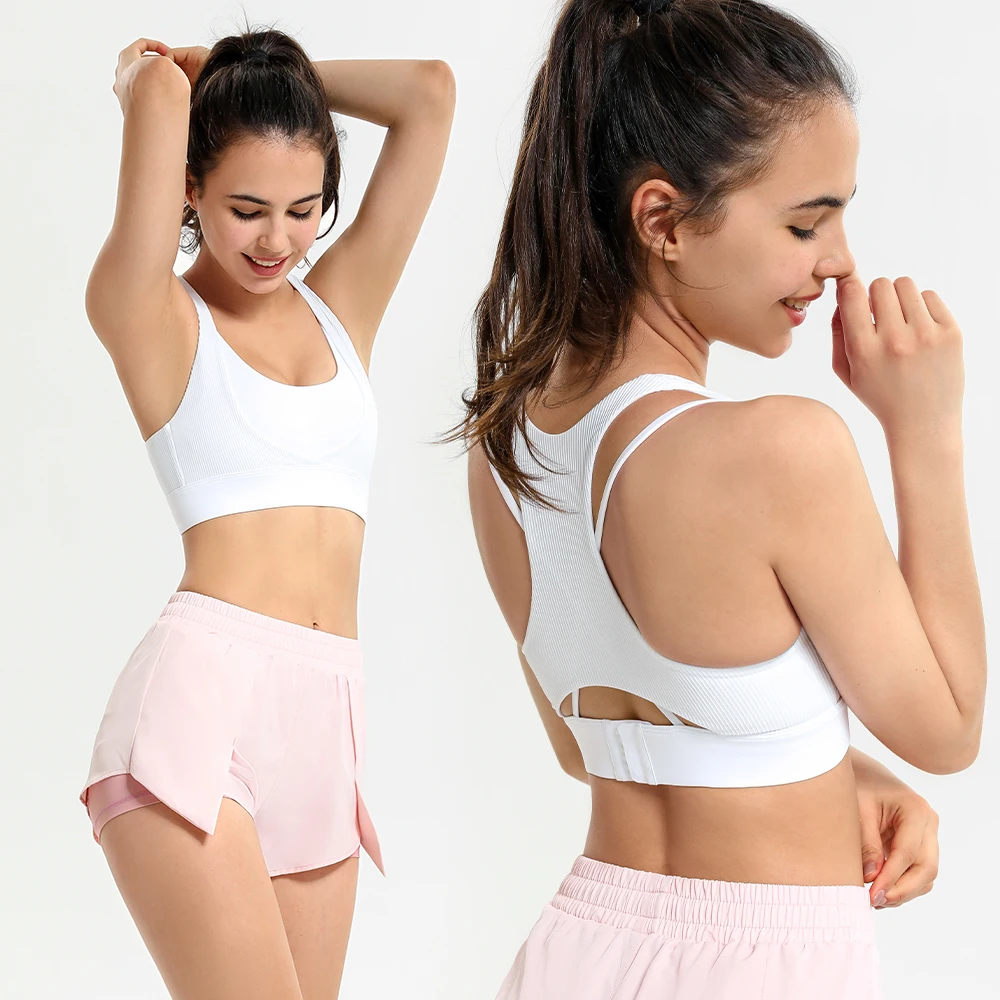 

Work Out Apparel Woman Workout Tops Sujetador Deportivo Ropa Deportiva Mujer Pakaian Olahraga Fitness Sports Clothes Yoga Bra