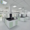 Laboratory furniture lab table island wrok bench with sink table