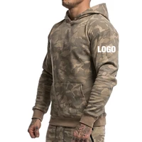 

Wholesale custom Desert supplies digital winter camouflage hoodie men's hoodies camoSlim fit jogger ghillie suit