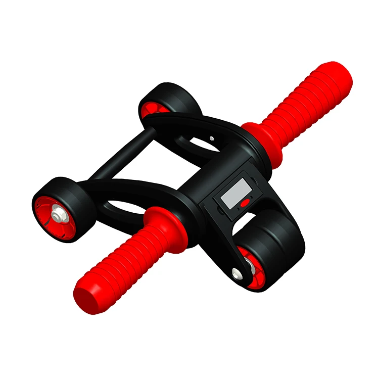 

Synteam Foldable Trainer Abdominal Ab Roller Home Exercise