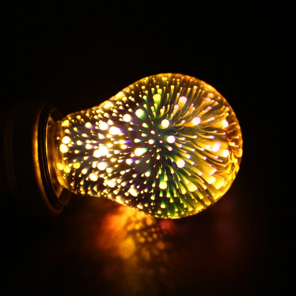 
vintage outdoor lighting 3000K 5000K gardenE27 E26 lights 3D A19 led home decor led 