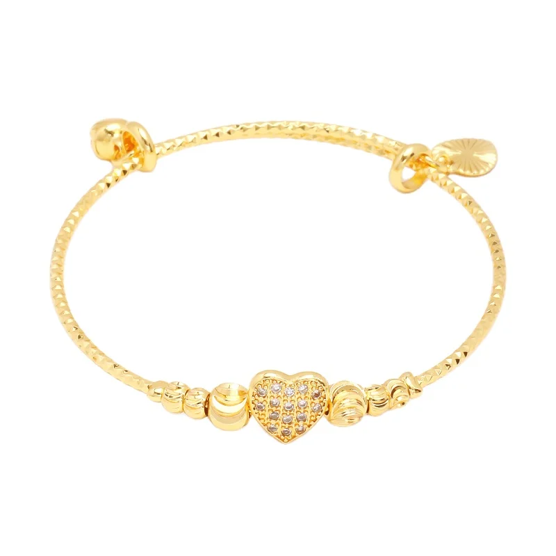 

JSZ-07 2021 gold plated jewelry dubai bangles 24k gold plated bangle women