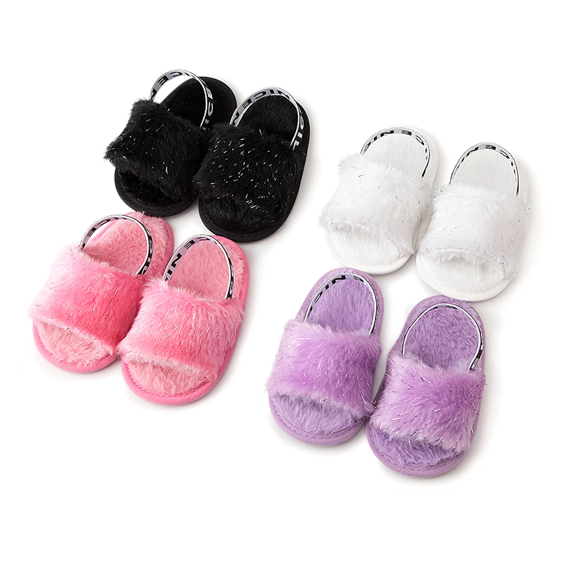 

Amazon hot selling Cotton fabric soft-sole 0-18 months anti-slip Walking infant crib Baby girl sandals