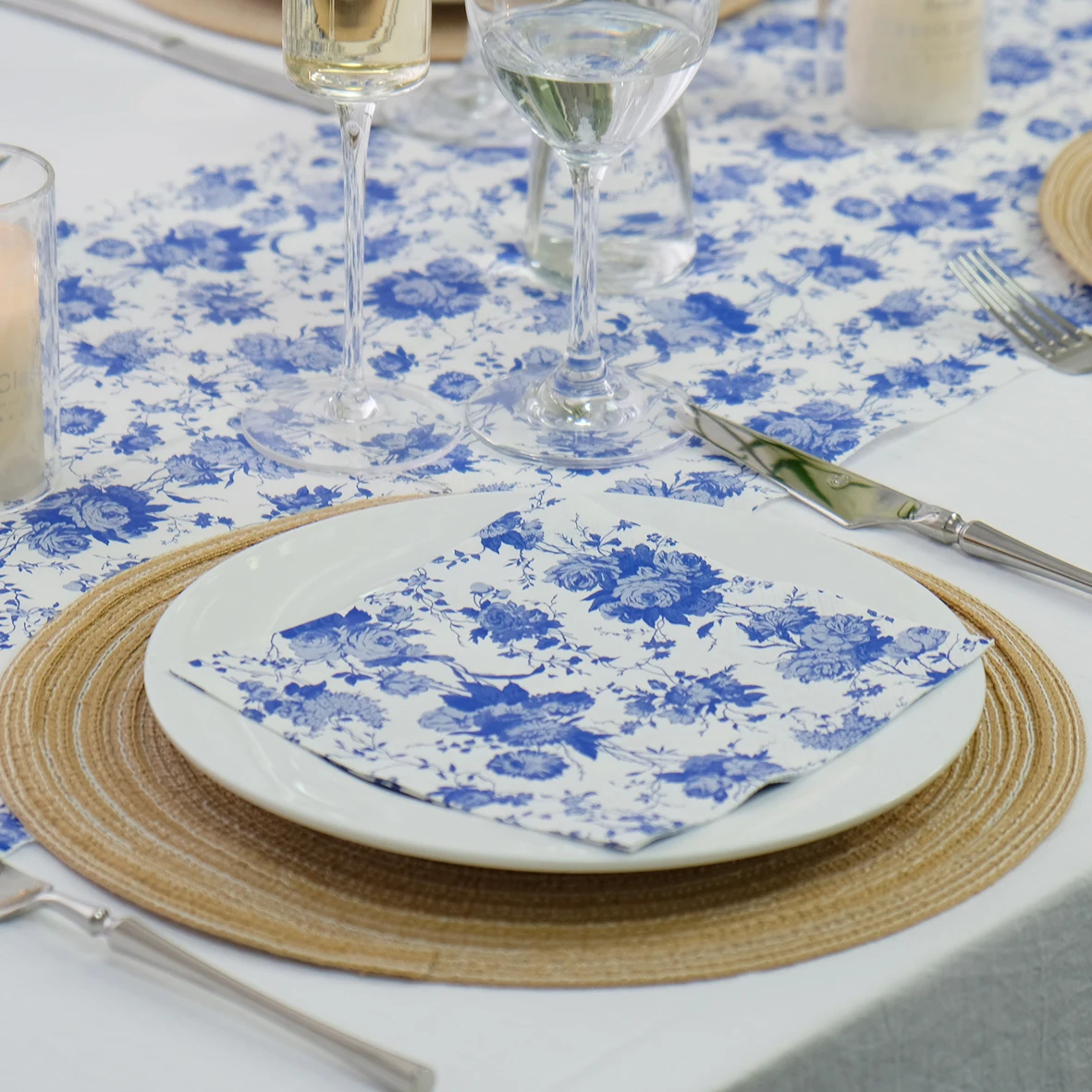Santian Custom Printed Floral Paper Napkins Soft Tissue for Graduation and Seasonal Occasions Wholesale Available