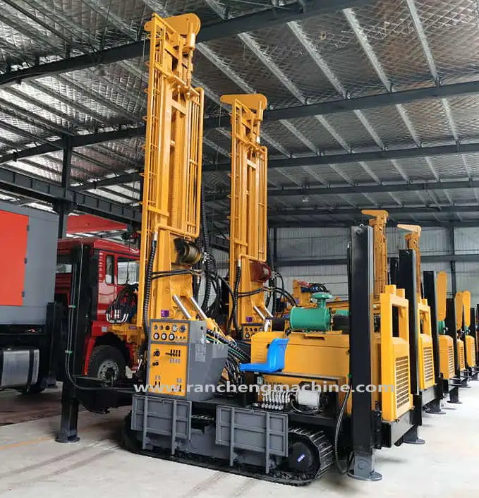 350m Deep Well Drilling Machine /hard Rock Water Drilling Machine /bore ...