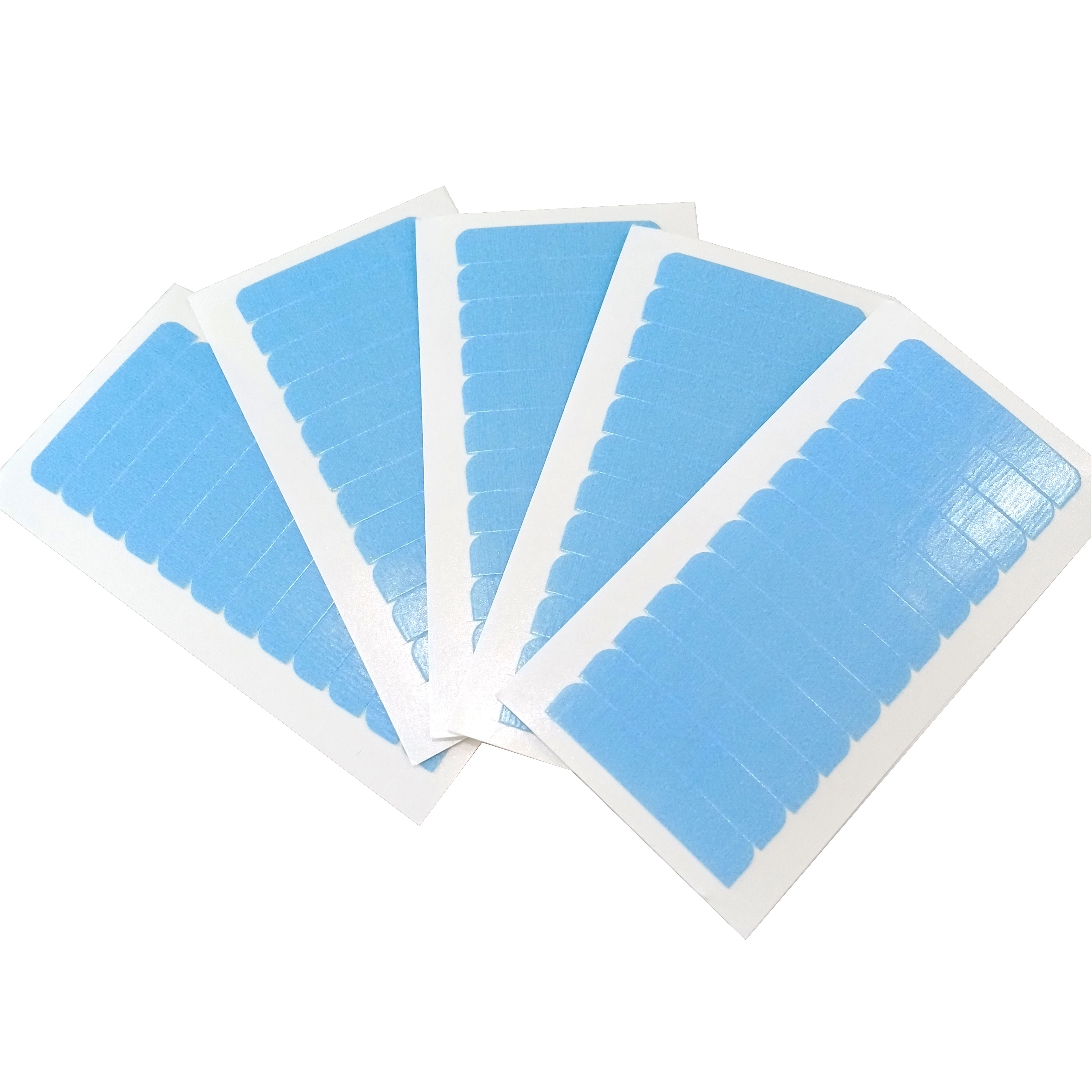 

Hair System Double sided Tape Tabs 60PCS Replace Adhesive Pre-cut Blue/White/Yellow Tape for Tape-in Hair Extensions, White/blue/yellow