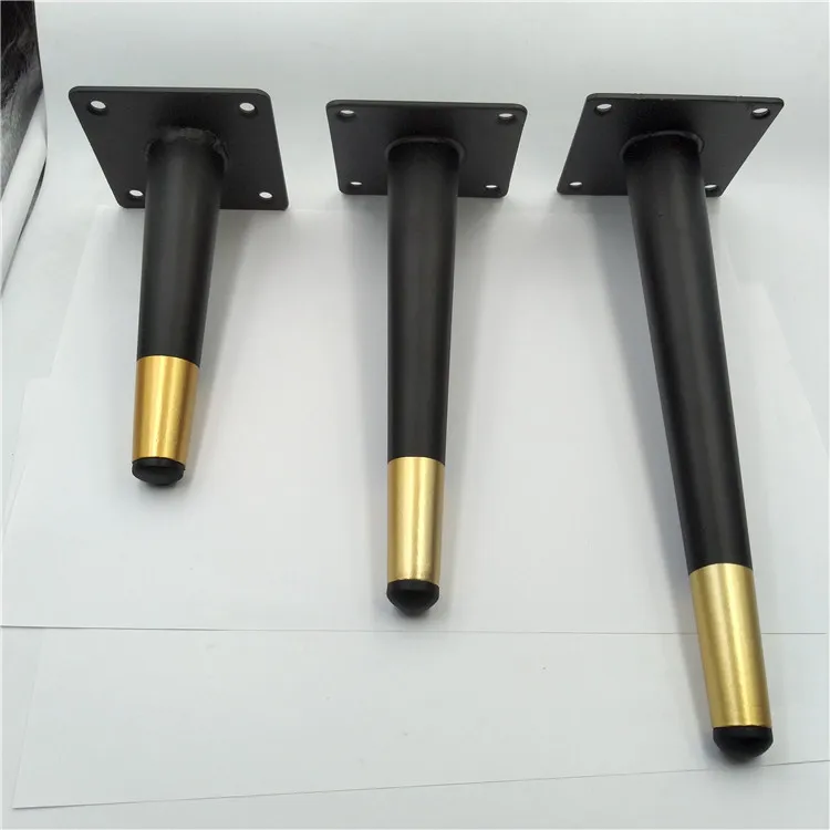 Black Chair Legs Metal Sofa Legs Feet 15 20cm 25cm Sl067 Buy