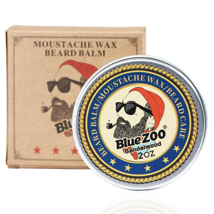 

3 Fruit Flavors Blue Zoo Man Use Natural Moisturizing Mustache Wax Pomade, Yellow