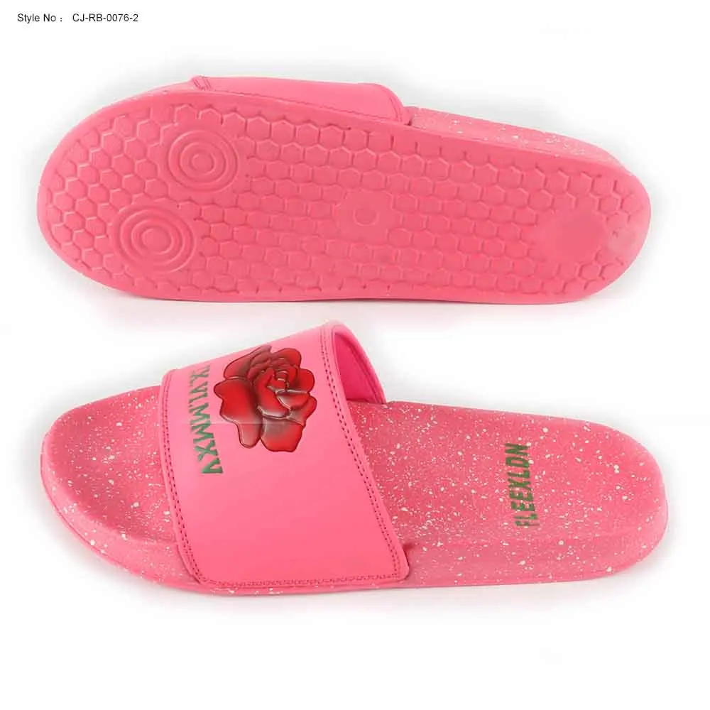 

Pink new models men kids boys fluffy slide shower slippers, Customized