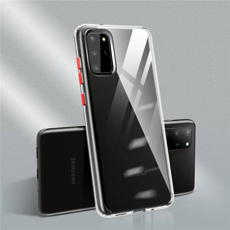 

Amazon Hot Sale Ultra Thin 360 Full Protection Transparent Shockproof Phone Case For Samsung Galaxy S20 PLUS