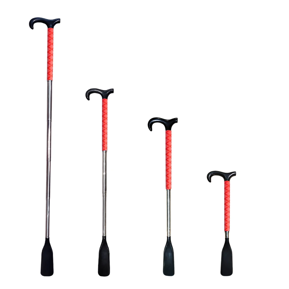 Retractable dressing stick 3 in1 long dressing aid shoe horn for sock shoes clothes dressing helper