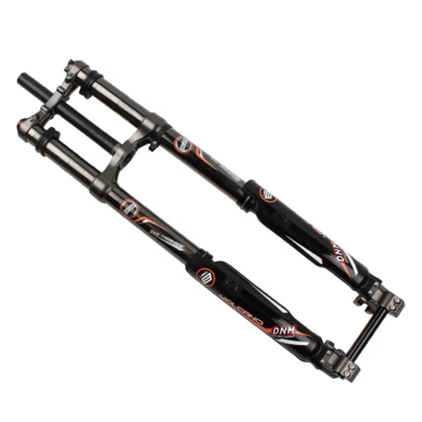 

Hot sales downhill bike front fork DNM-USD-8S high power super design steel road bike frame, Black