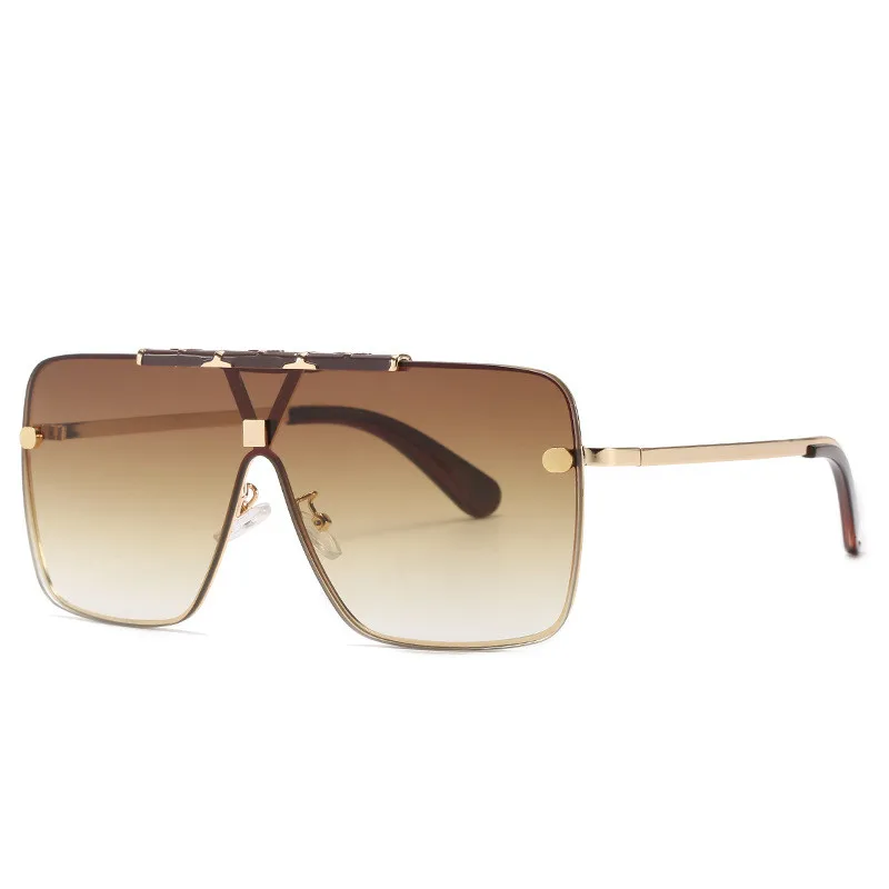 

Sunglassess Womens Trendy Square Sun Glasses Personalized Designer Authentic Ladies Big Sunglasses