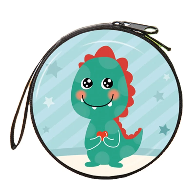 

New Creative Unicorn Headphone Storage Cartoon Cute Animal Dinosaur Coin Purse Gift Spot Wholesale
