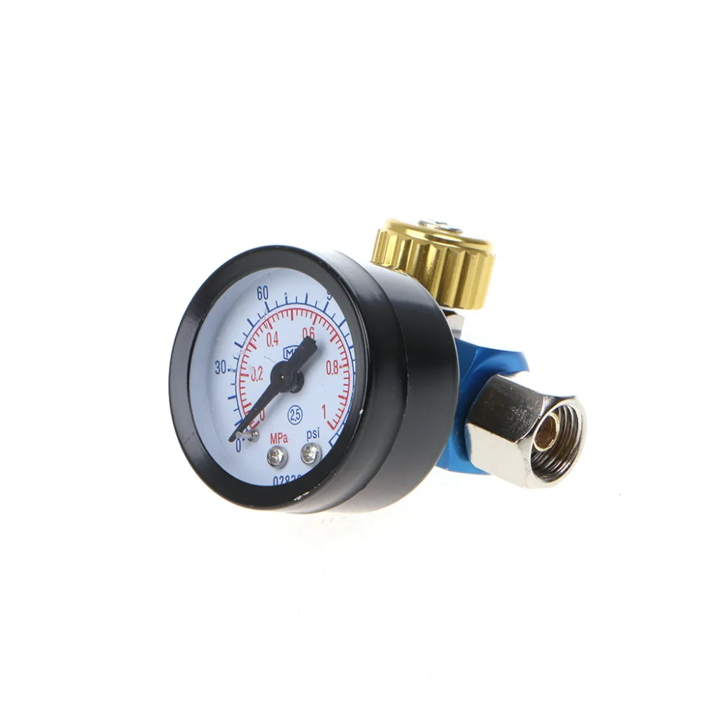 

Free Ship Mini lightweight BSP HVLP Spray Gun Air Regulator Tool Pressure Gauge Diaphragm Control for Sprayguns And Air Tools