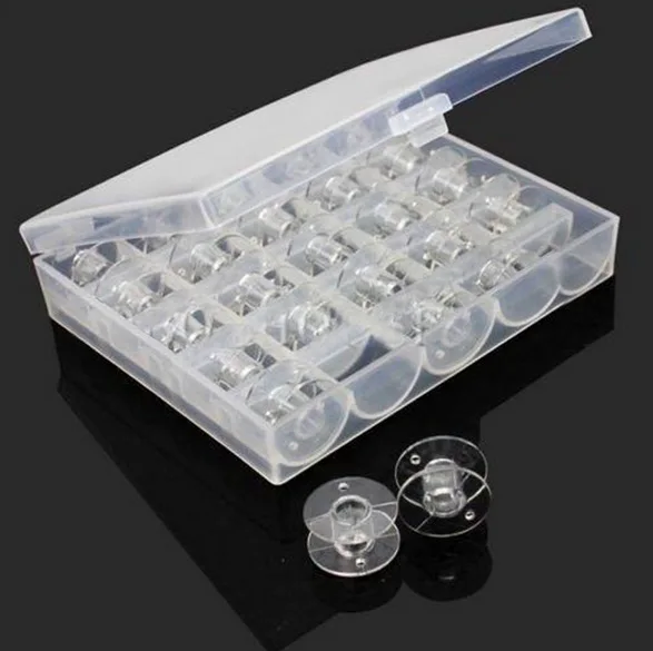 

Bobbins Box Set Sewing Box Bobbin Case Stitch Machine Spools Sewing Supplies Storage Box For Sewing Tools Accessories