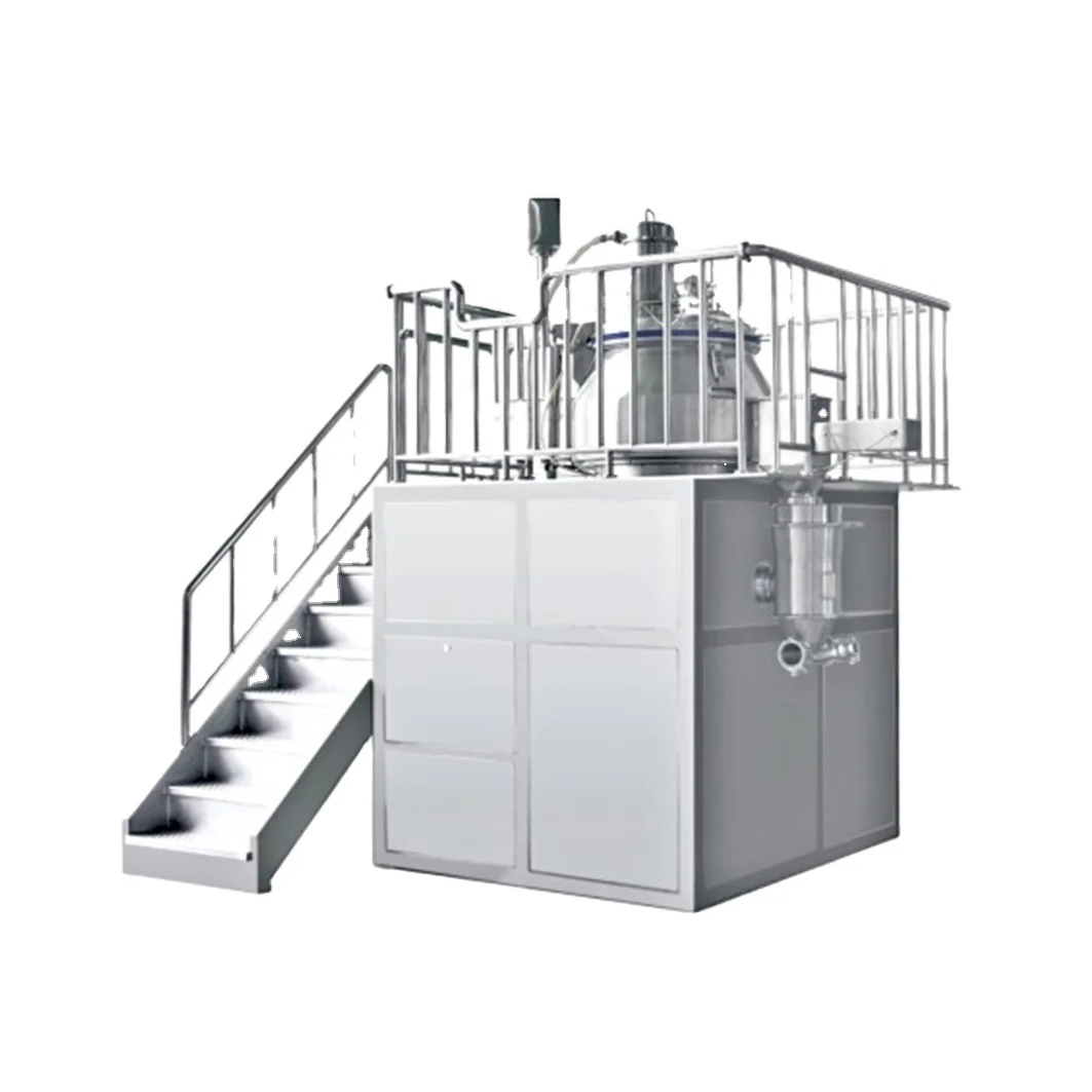 
Automatic PLC control rapid mixer granulator 