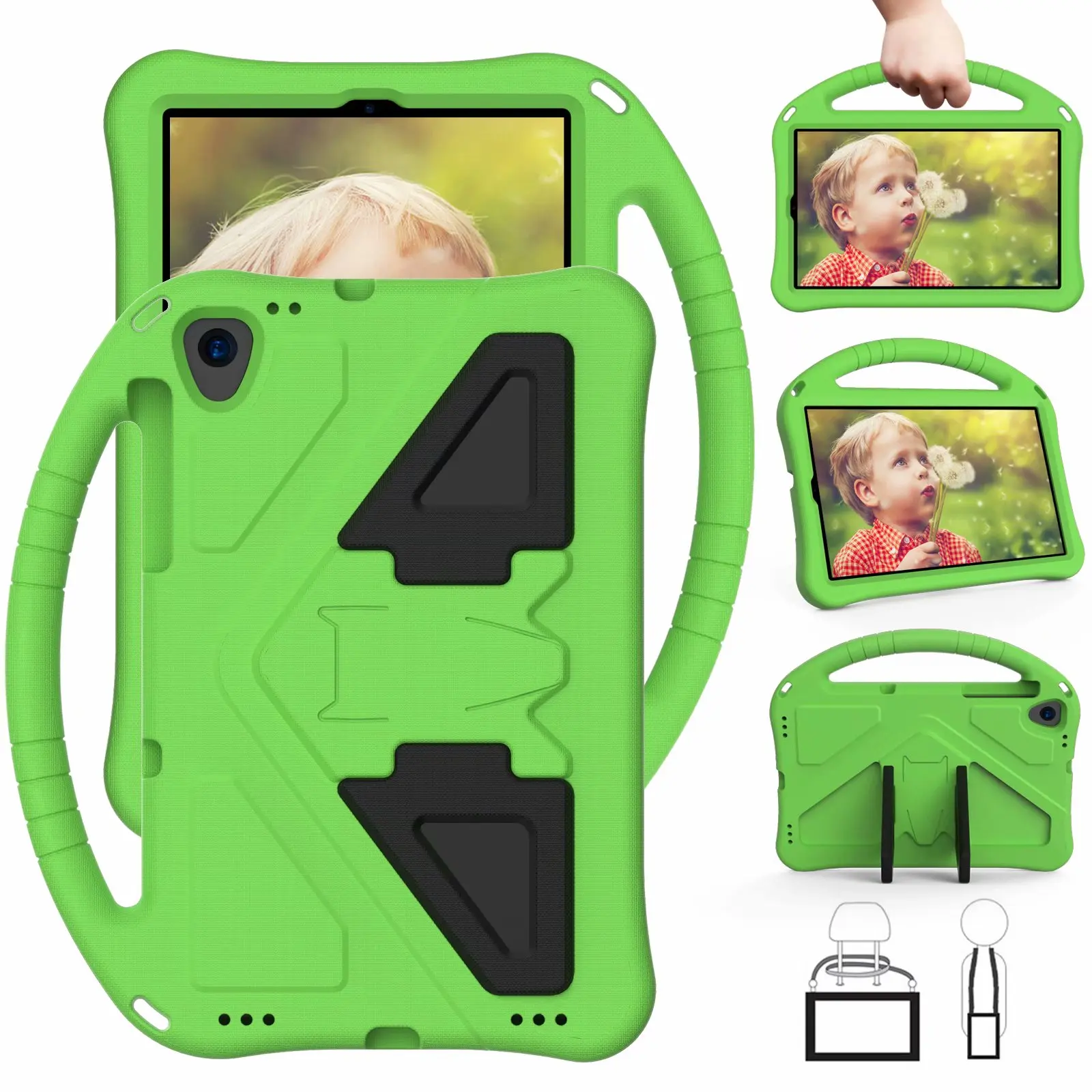 

Eva kids shockproof case For SAMSUNG TAB A 10.1 T515 T510 COVER, 6colors
