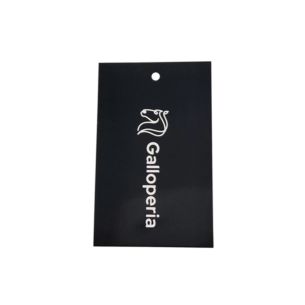 

Custom paper thickness garment product hang tags clothing brand tags, Customized