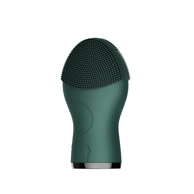 

Portable Black Beauty Care Massage Mens Face Wash Facial Cleansing Brush Electric Cleansing Brush