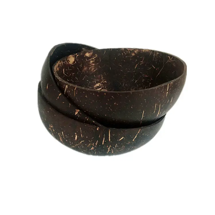

Coconut bowl coconut shell tableware rice bowl fruit ice cream tableware desserts creative decorations