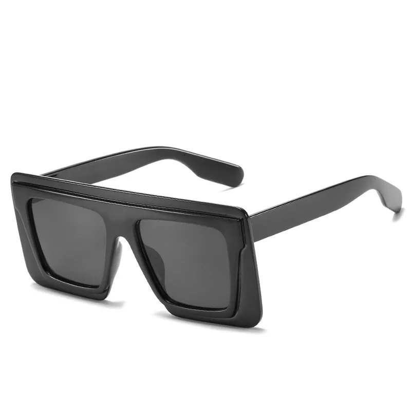 

Custom Logo Womens Trendy Black Designer Authentic Shades Women China Square Sunglasses