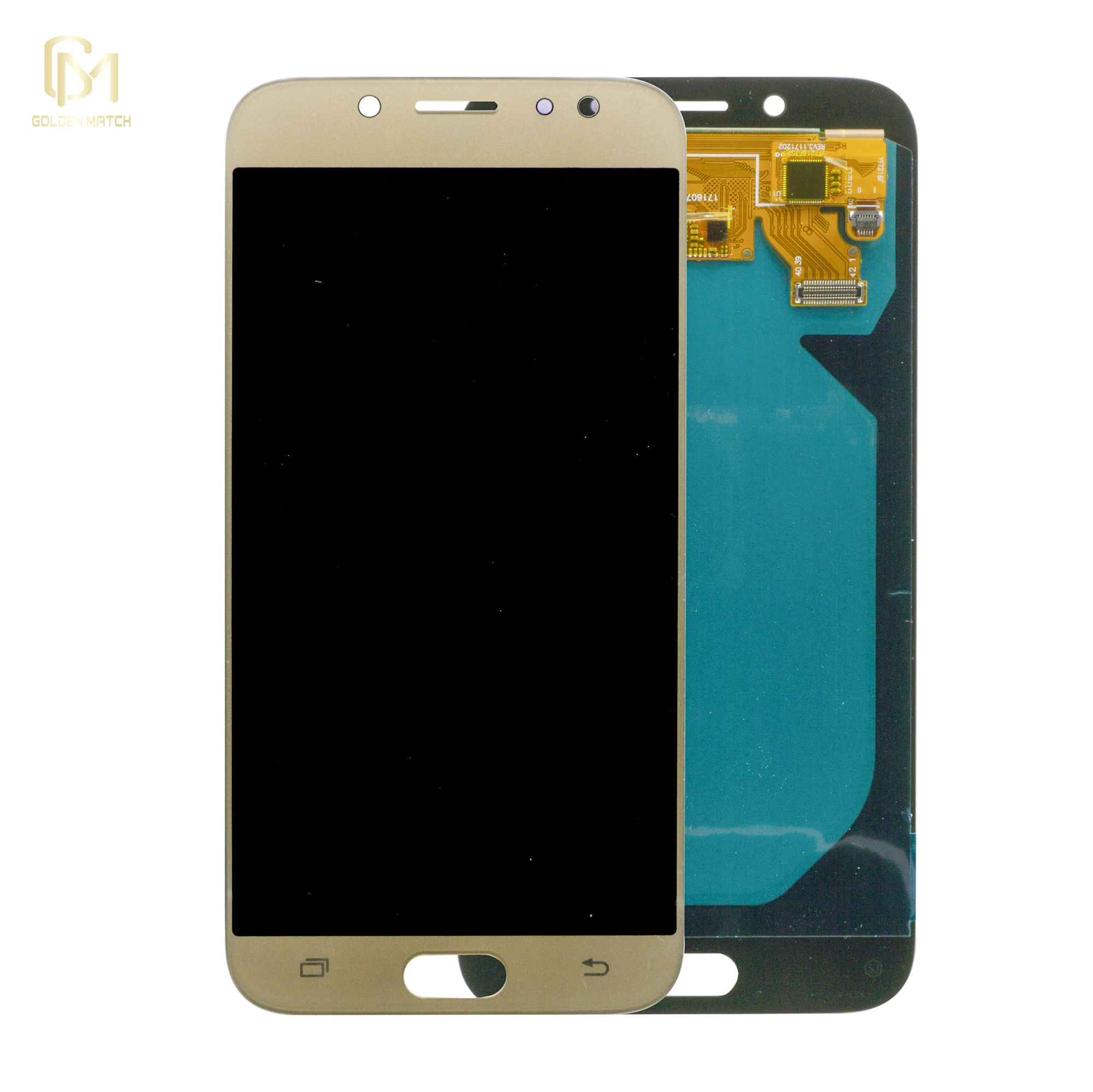 

LCD Screen For Samsung Galaxy J7 Pro J730F J730 LCD Touch Display Digitizer Assembly, Black / gold / blue