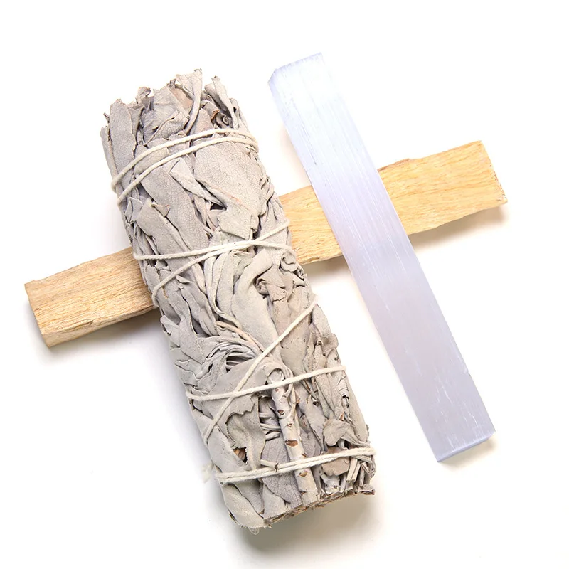 

White Sage Smudge SticksOrganic Palo Santo SticksIncense Smudge Sticks For Purifying Cleansing Healing