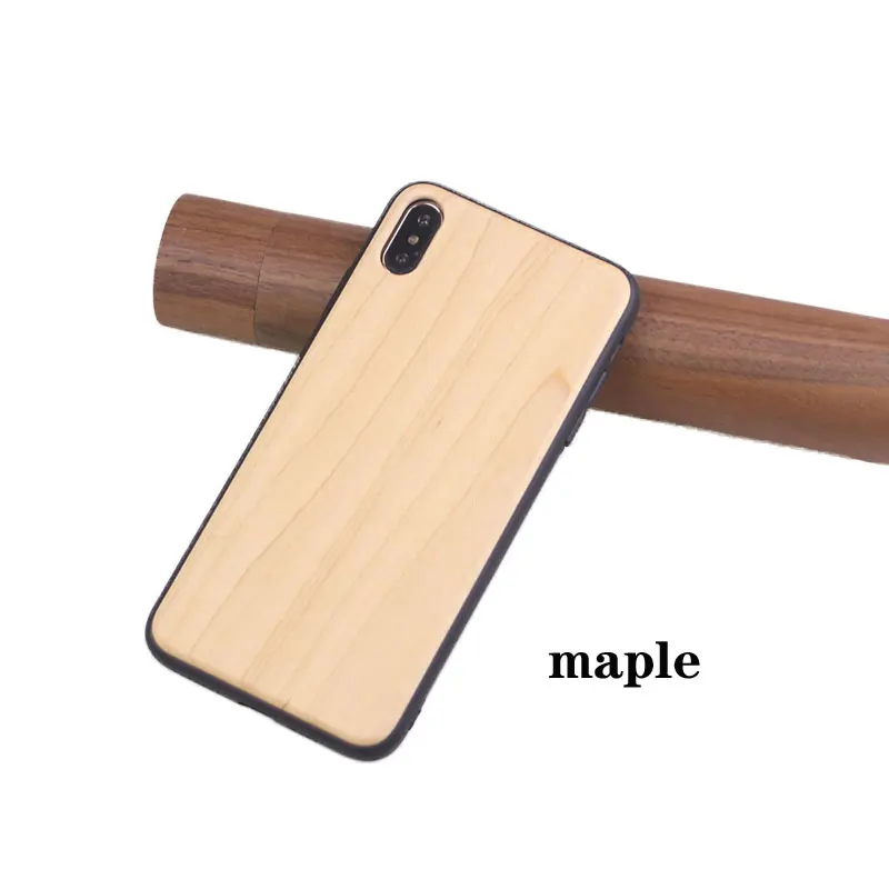 

2022 Wholesale High-end Wooden Accessories Blank Custom Logo Wood Phone Case For Iphone 13/12 pro max XS 8plus