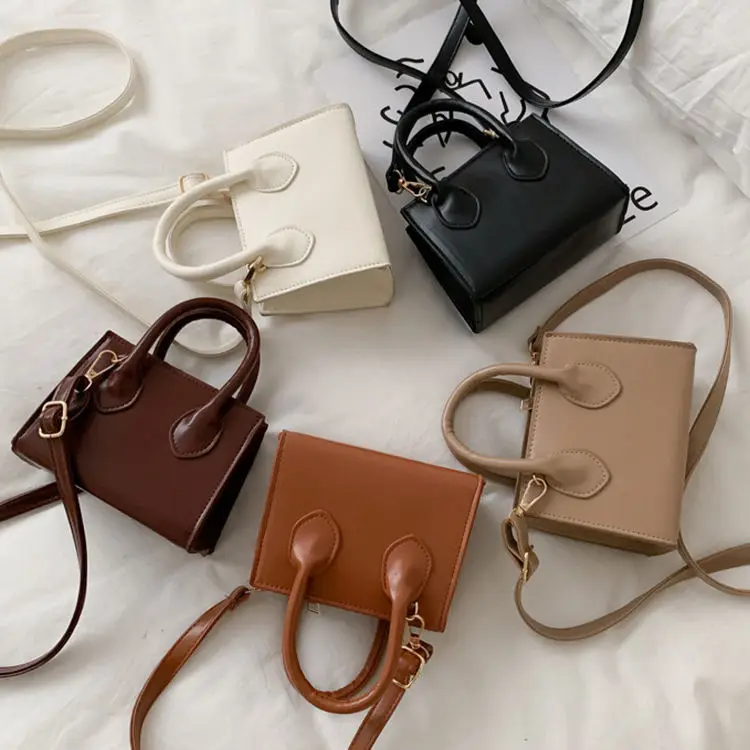 

2023 Popular Mini Leather Clutch Handbag Women New Trendy Korean Mini Brown Handbag